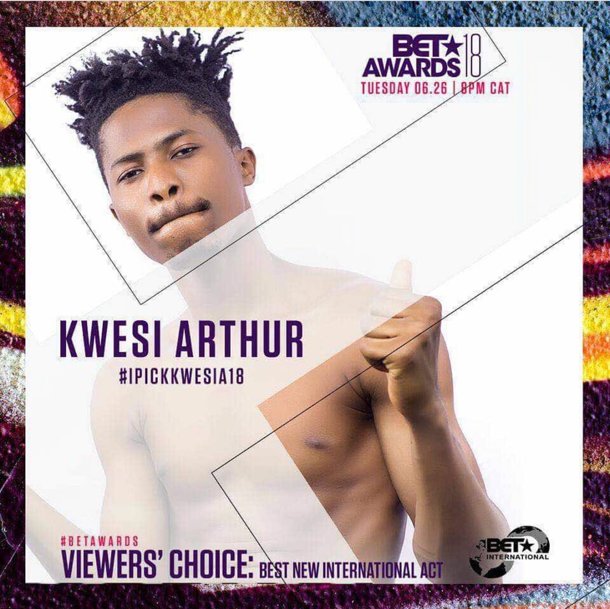 Kwesi Arthur for the win !!!!  kindly vote !! Thank you🌟🌟
