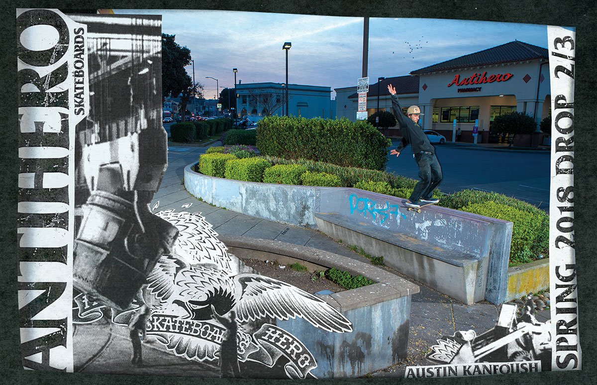 Antihero Skateboards Spring Drop 2/3 Catalog is LIVE on AntiheroSkateboards.com 🔞 

New boards including the Year of the Pigeon Pro series, Book of Antihero by Todd Francis, Daan &amp; Raney Trainwrecks, Maps to the Skaters Homes, and a bunch more!