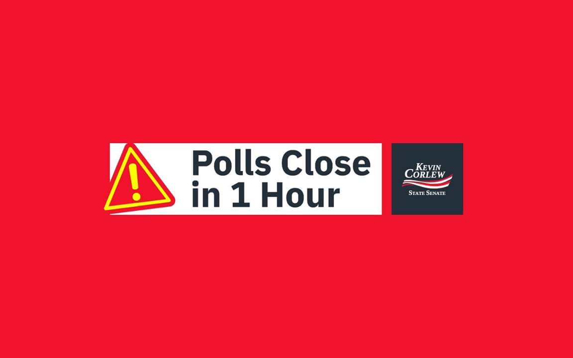KevinCorlew's tweet photo. Remember to get out and vote! Polls close at 7 p.m. #moleg #MoSen17 #PeopleOverPolitics #Northland https://t.co/X9QeLtSXSM