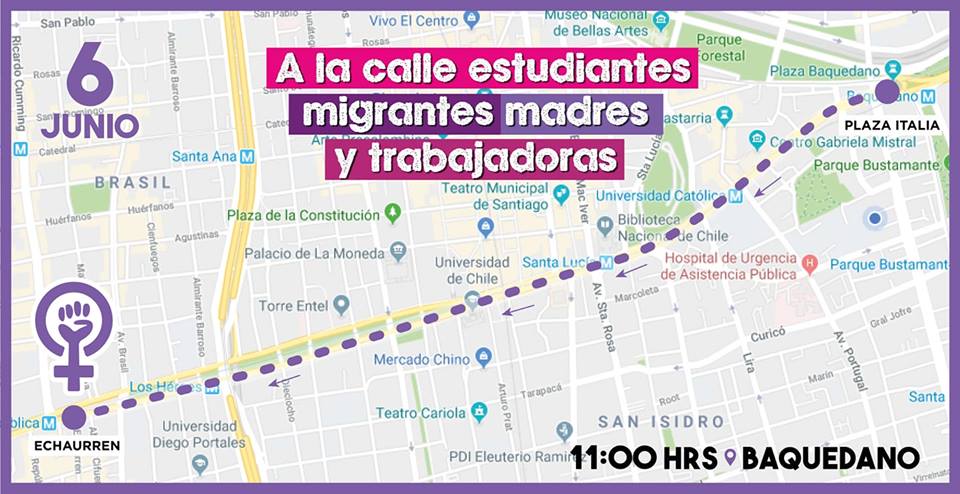 CofeuMet's tweet photo. Recorrido para mañana! #TodasPorTodas https://t.co/unc3XUQj09