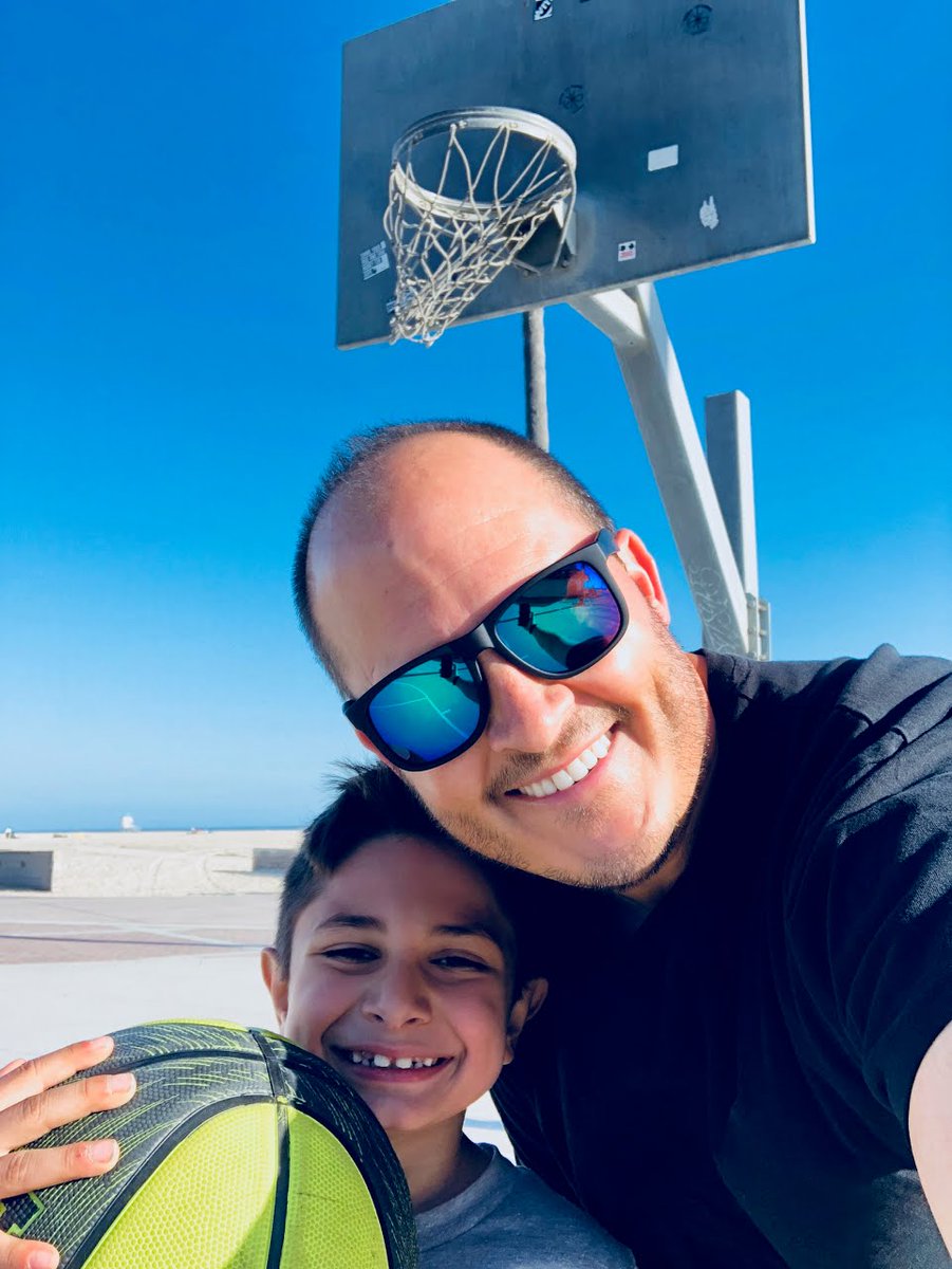 BBBSOC's tweet photo. Glenn and Malcolm love to spend their time together out on the basketball court. Malcom even joined a youth league to showcase the new skills he learned from his Big Brother! #beamentor #ballislife https://t.co/KlL1XzI0PL