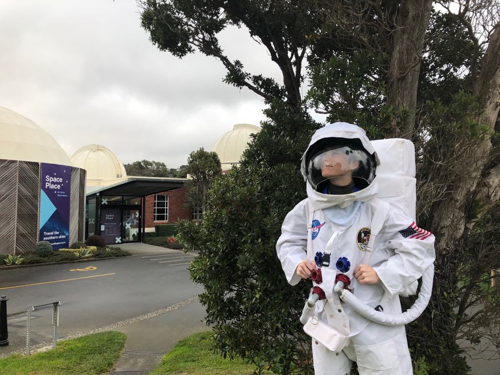SpacePlaceNZ's tweet photo. It's #BeWithaTree week this week - a great campaign from Forest & Bird & the Kiwi Conservation Club, so we thought we'd join in as well, as Space Place is located amongst the trees in the Wellington Botanic Garden. Thanks Astronaut Rosemary ! https://t.co/T8MXkpPEN0