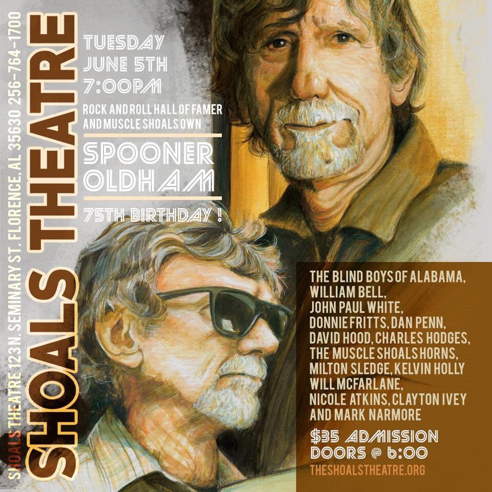 Happy 75th Birthday to the great Spooner Oldham! 