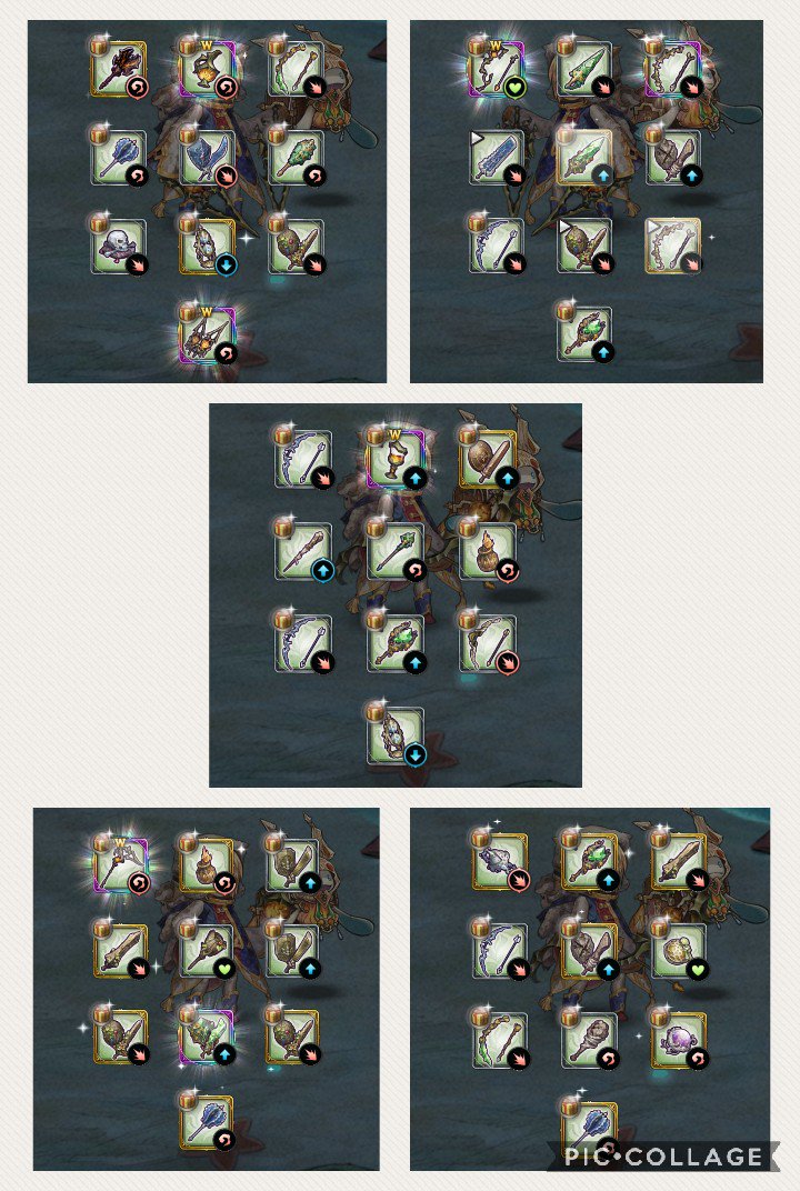 forest_w14's tweet photo. クリマ60連で魔道具2種と双剣、弓、鎌ヾ(ΦωΦ)ﾉ゛

途中10連分、☆4無くてスクショ取り損ねました…_(:3 」∠)_ https://t.co/pWENlOpBXJ