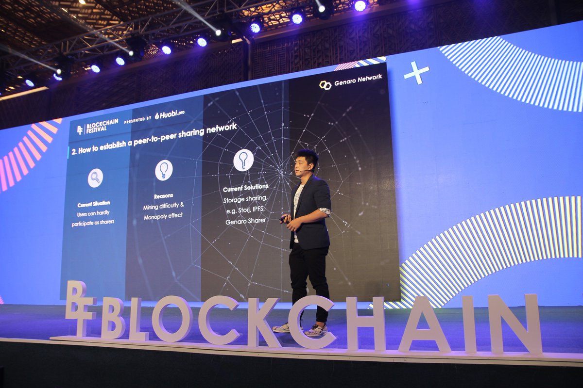GenaroNetwork's tweet photo. Insightful and engaging presentation by @GenaroNetwork CEO @LarryLiu_Genaro during #BlockchainFestivalVietnam by @Huobi_Pro, covering #sustainable #consensus mechanism, peer-to-peer #storage network and more

#genaroeden $GNX #decentralized https://t.co/oK98RvW8QH