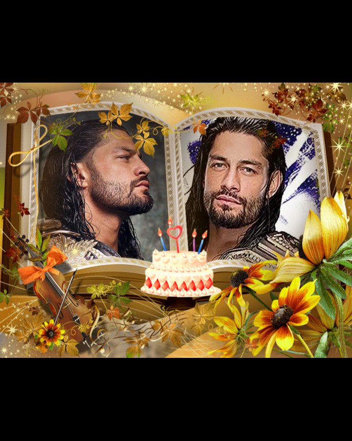 Happy birthday my dear Roman Reigns my hero      