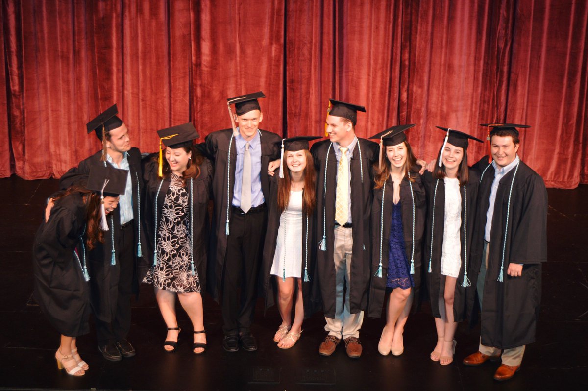 PEMusicalCo's tweet photo. Congratulations to our PEMSeniors and the entire Class of 2018! We give you our best! 
Thank you for an amazing four years, you will be missed! https://t.co/bmwjtDtwYA
