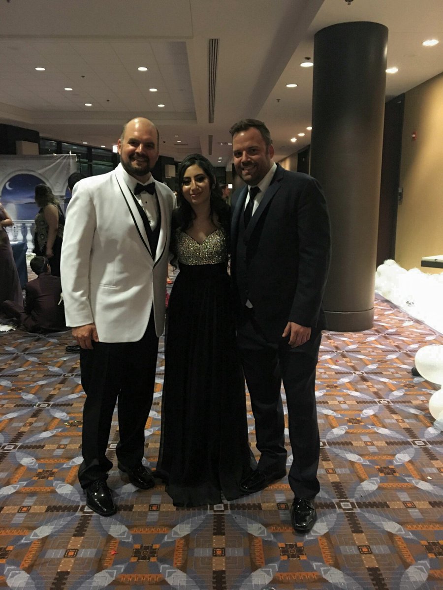 Saw my favorite administration at prom last night! #mortonpride
