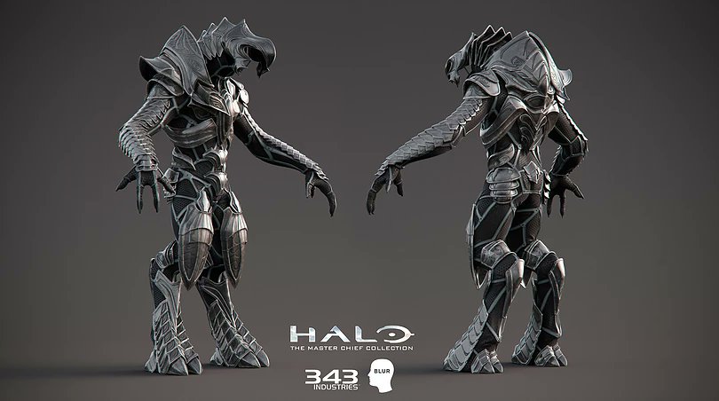 “Thel's Arbiter armor and undersuit modelling, texturing, and shad...