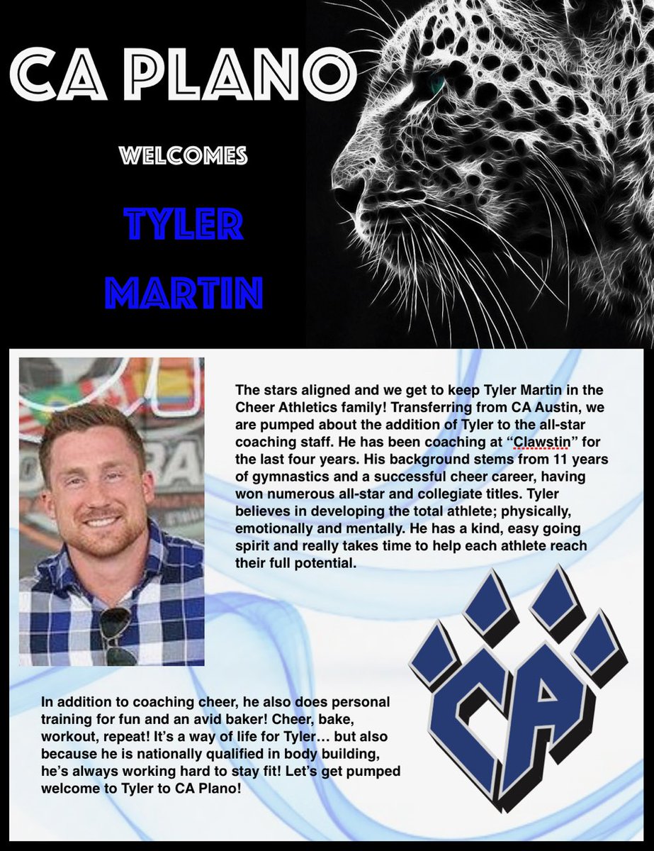 Happy Thursday and a warm welcome to coach <a href="/Tylermartin_1/">Tyler Martin</a> ❤️