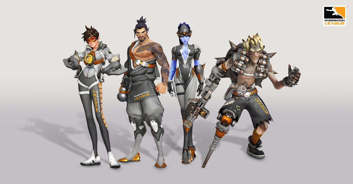 Overwatch League All Tracer Skins 