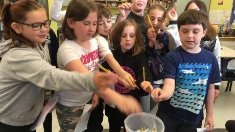 CBCNB's tweet photo. Grade 4 students lobby school to ban straws in an effort to save sea creatures: https://t.co/nkG9wjvD35 https://t.co/nqnfo523Fx