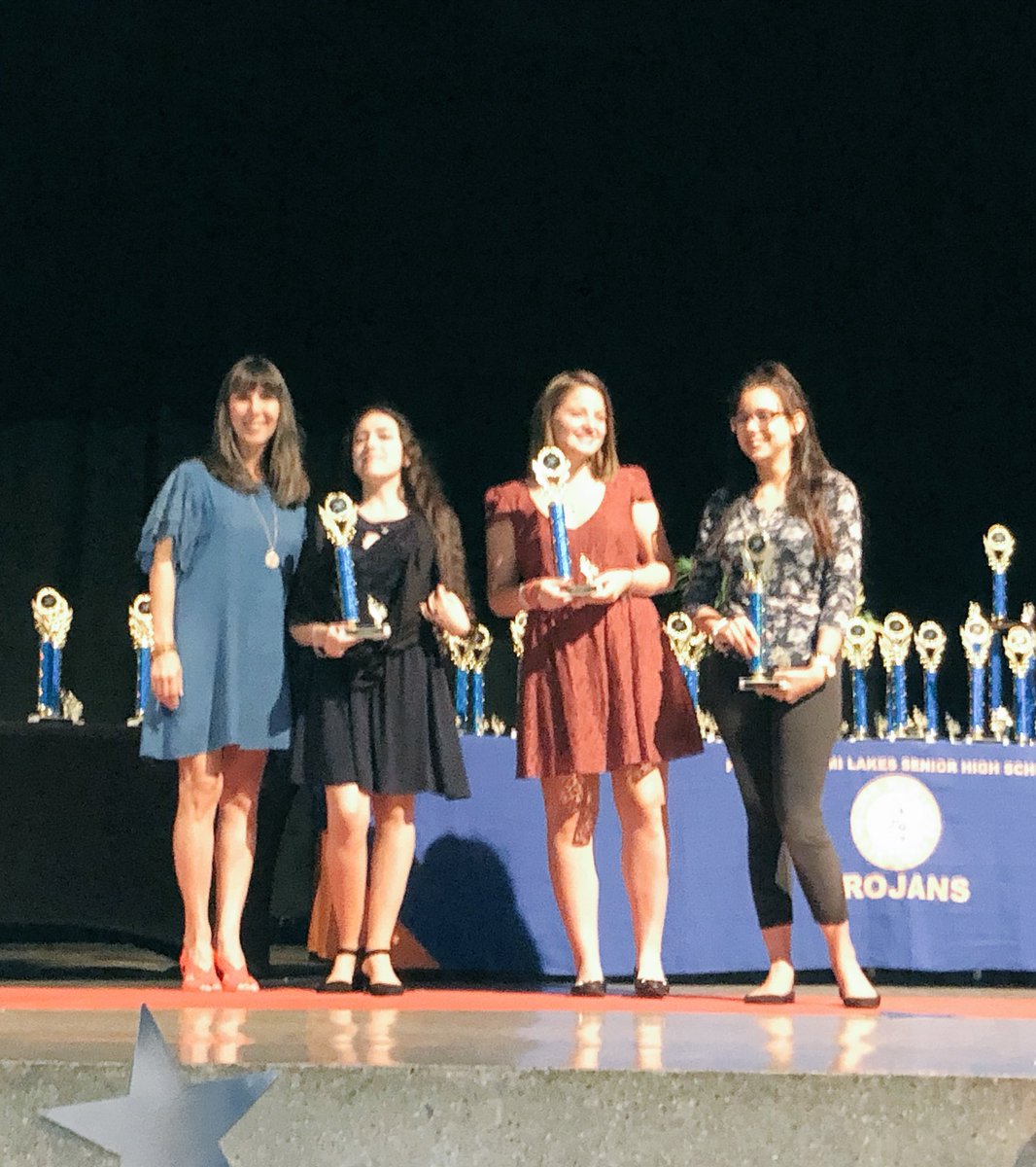 HMLSrHighSchool's tweet photo. Awards night excellence in Language Arts &amp; Language Arts through ESOL @MDCPSNorth @MDCPS @lisagarcia_lisa @NROSup @MDCPSDAS @MDCPSCommunity @MiamiLakesNews https://t.co/pi2GLVfcF9