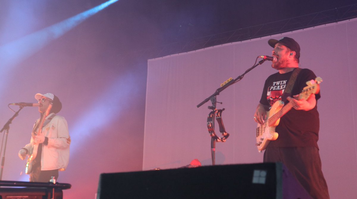 LiveNationFans's tweet photo. And @budweiserstage is officially LIVE! @portugaltheman is kicking off #StageSeason 🙌 #BudStage https://t.co/PQ7xftCjla