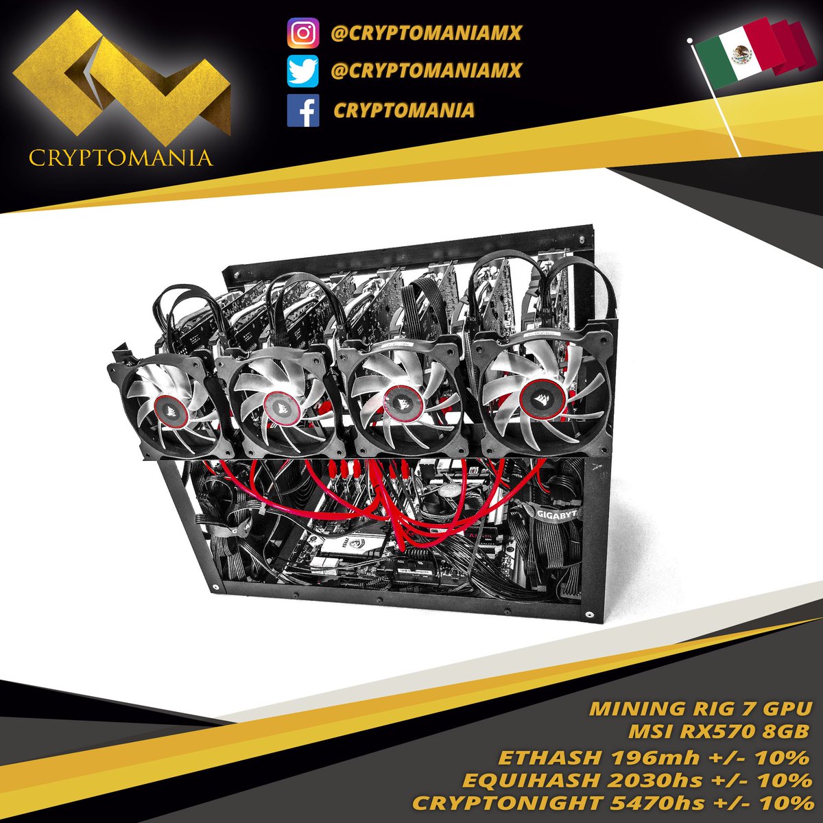 cryptomocho's tweet photo. #mining #rigs #mocho present 1 of his  project with @CryptoJAV 
is mexican mining rigs sell business
@cryptomaniamx 
#CRYPTOMANIA 
INFO  info@cryptomania.mx https://t.co/LLgSjsA9Br