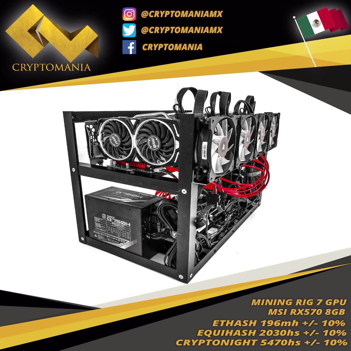 cryptomocho's tweet photo. #mining #rigs #mocho present 1 of his  project with @CryptoJAV 
is mexican mining rigs sell business
@cryptomaniamx 
#CRYPTOMANIA 
INFO  info@cryptomania.mx https://t.co/LLgSjsA9Br