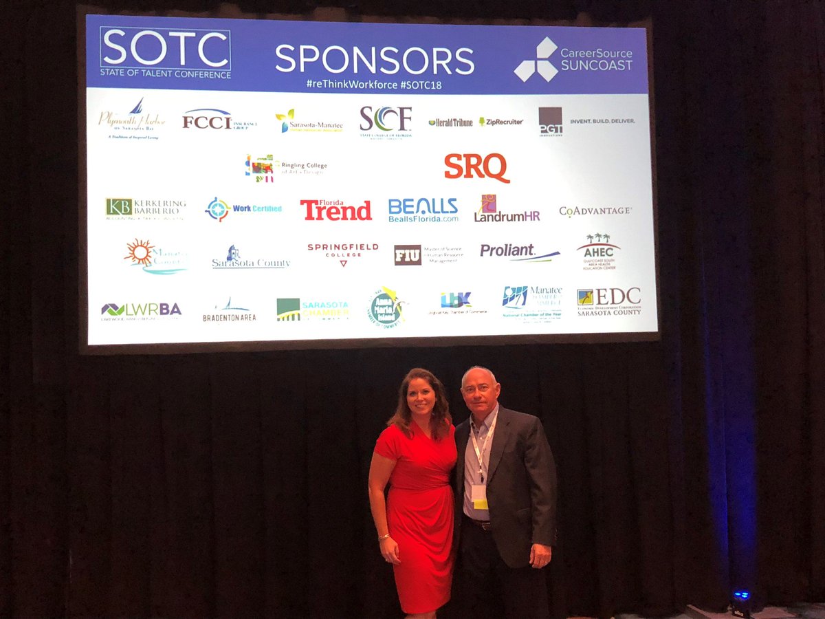 MDennard9892's tweet photo. We can create #economic opportunities through #workforce excellence. I enjoyed highlighting how we are working together in #FL to achieve this at @CareerSourceSC's #SOTC18. #reThinkWorkforce https://t.co/zg6UlLI794