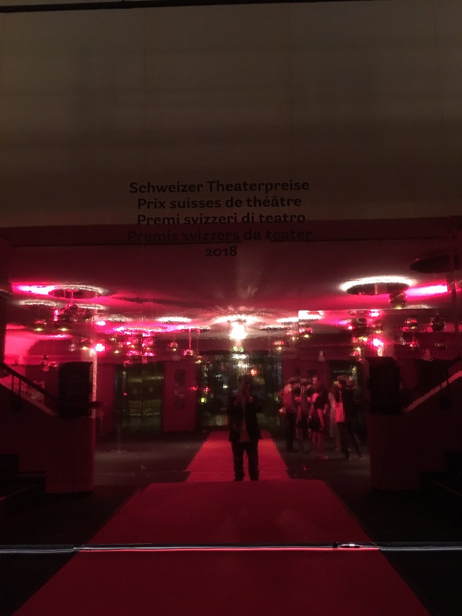 party is over - for today 😜
@CHTheatreAwards #schweizertheatertreffen