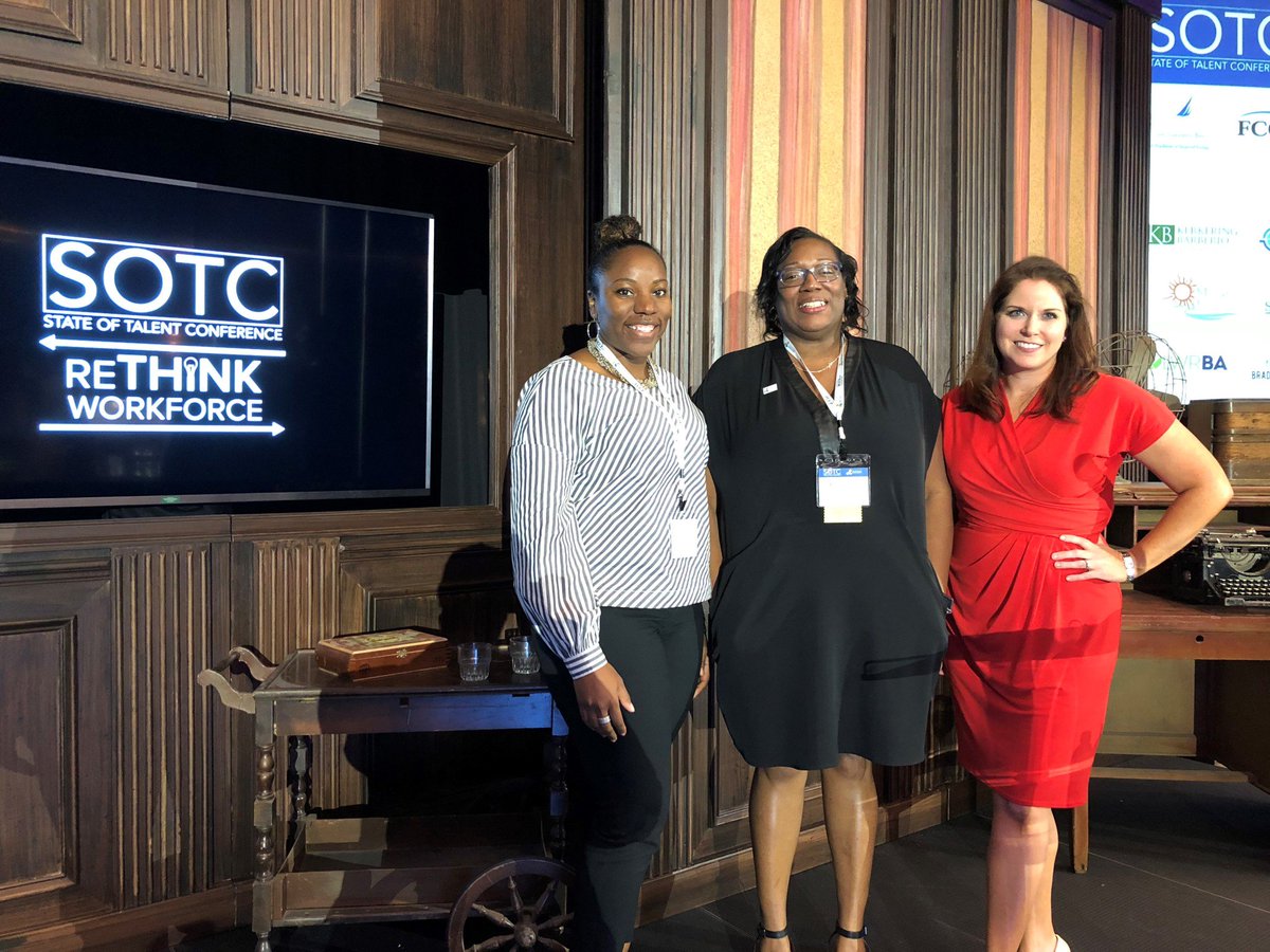 MDennard9892's tweet photo. We can create #economic opportunities through #workforce excellence. I enjoyed highlighting how we are working together in #FL to achieve this at @CareerSourceSC's #SOTC18. #reThinkWorkforce https://t.co/zg6UlLI794