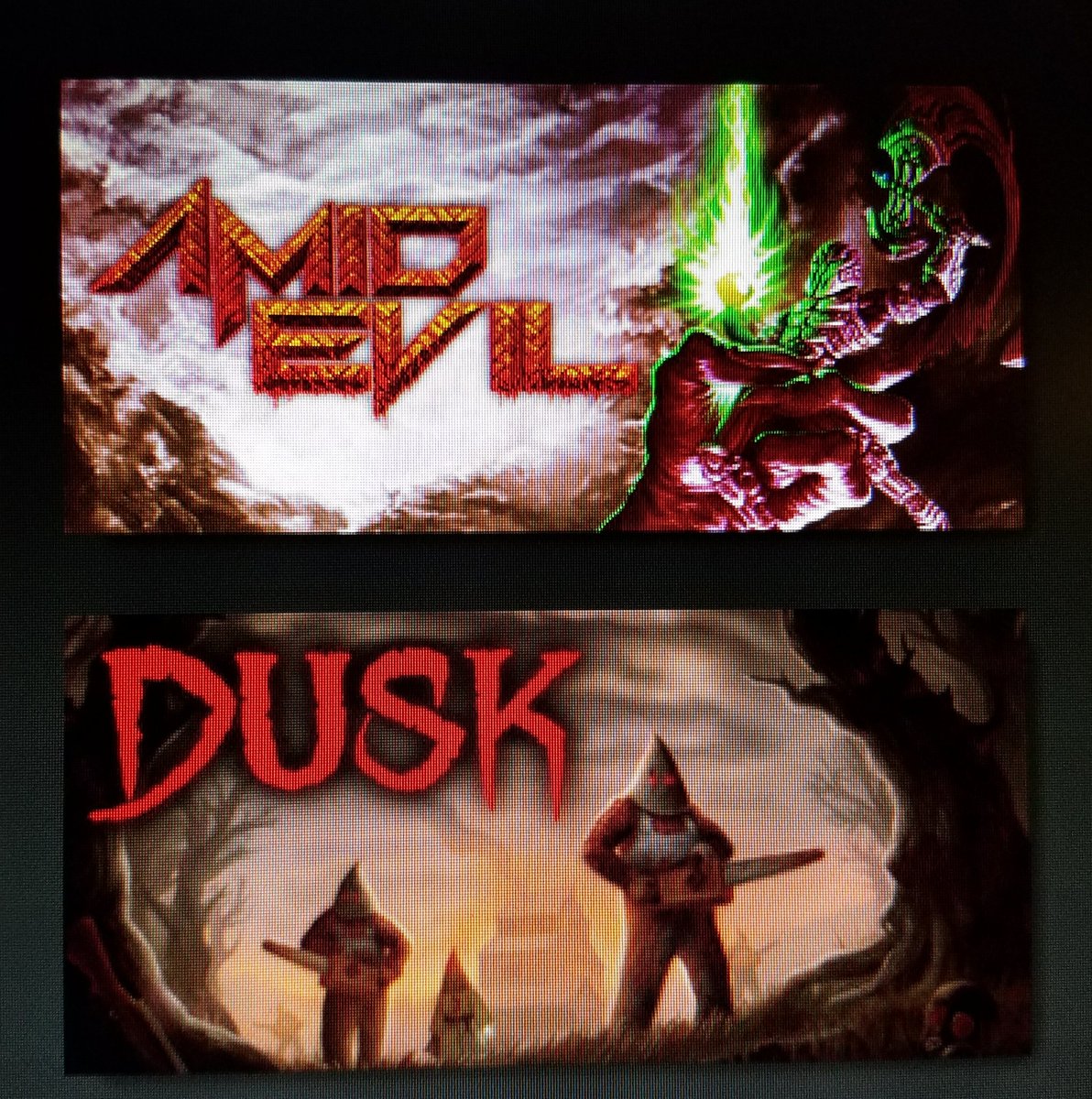 branrags's tweet image. My steam library feels complete now. Ohhh yeah.... #AmidEvil #DUSKGame #DUSKWorld #DUSK #NewBlood