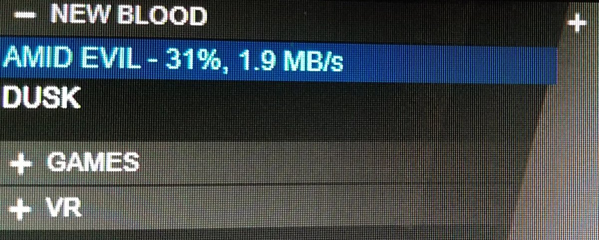 branrags's tweet image. Installing Amid Evil now!! I AM SO PUMPED TO PLAY IT AND STREAM IT SATURDAY! HUGE thanks to everyone at @TheNewBloods for just being awesome! I still can't believe I won the giveaway! SO EXCITED!
🤘😈🤘
#AmidEvil #NewBlood