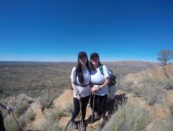 braincancer_AU's tweet photo. Rhiannon Martin & her mum Natasha trekked the iconic Larapinta Trail in 2016 for Cure Brain Cancer Foundation, with Rhiannon considering the trek as "the most rewarding experience of my life to date."
You too can #Trek4BrainCancer in 2019. Find out more: https://t.co/hOoWRCwL5b https://t.co/mZDBJ2PCmJ