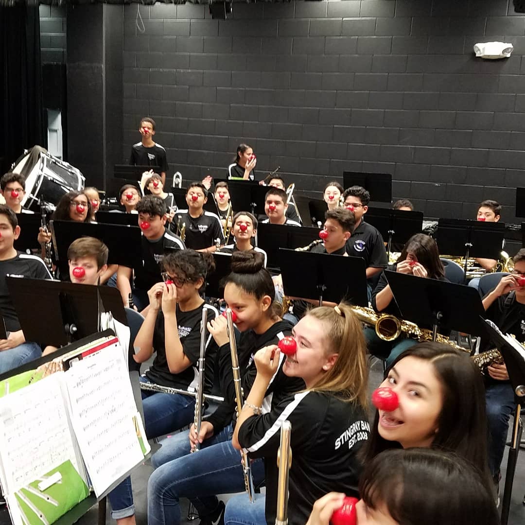 ValeMSBand's tweet photo. Advanced Bands Spring Concert!
#RedNoseDay
#NISDinspired
#ValeInspired https://t.co/b11Q2U25Wa