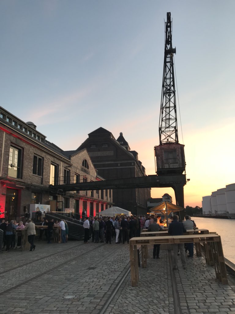 GarethSinnamon's tweet photo. What a craic...! super evening in very cool surroundings in the backdrop of a really progressive conference atmosphere.  You know how to party @Katrina_K_Samen! #nailedit #diversity #inclusion #BCOBerlin2018 @BCO_UK @KKS_tweets @StaceLLP https://t.co/aV0wNuYXIo