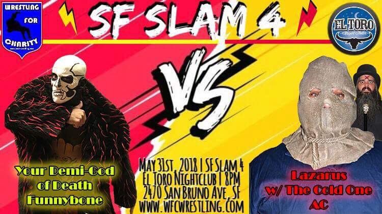 WFCwrestling's tweet photo. Just one week from #SFSLam4 at @ElTorosf Tickets $20 available at https://t.co/HHS7QUad1p #sanfrancisco #nightlife #wrestling #fun #community @PortolaPlanet @SFevents_ https://t.co/PwexvUJnVb