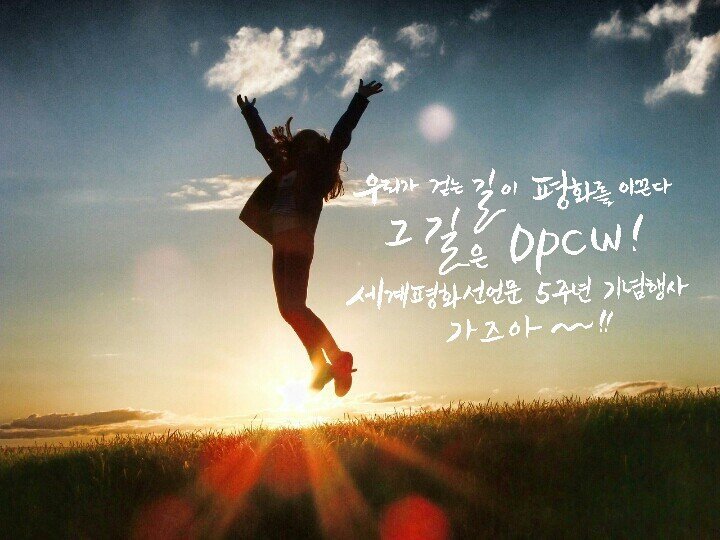 우리가 걷는 길이 평화를 이끌어 갑니다.
#DPCW로_평화통일 이룰 수 있습니다.
#세계평화선언문5주년 기념행사 #HWPL과 함께해요~

(생중계) bit.ly/2Ll8dvr 
(홈페이지) bit.ly/2GKYI5a