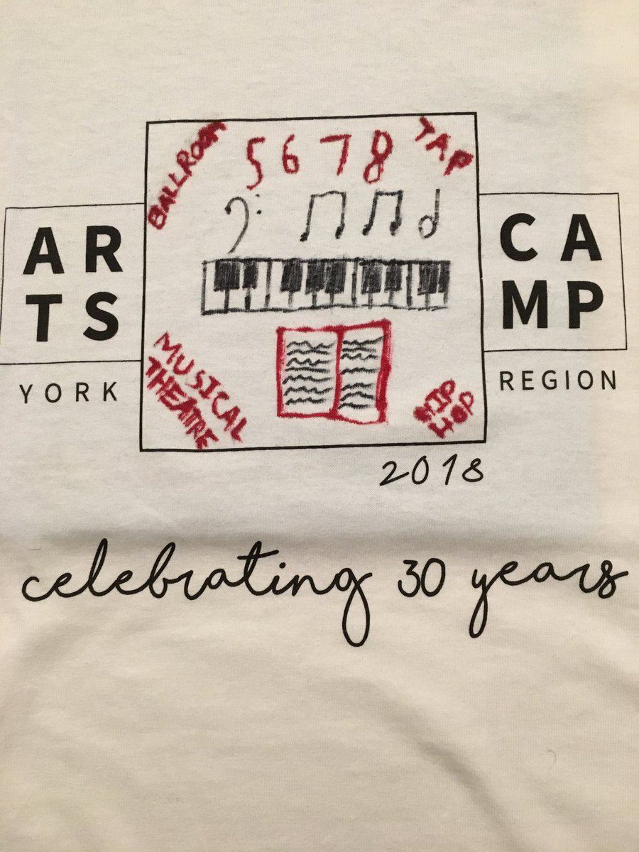 Two more sleeps till arts camp #yrdsbartscamp