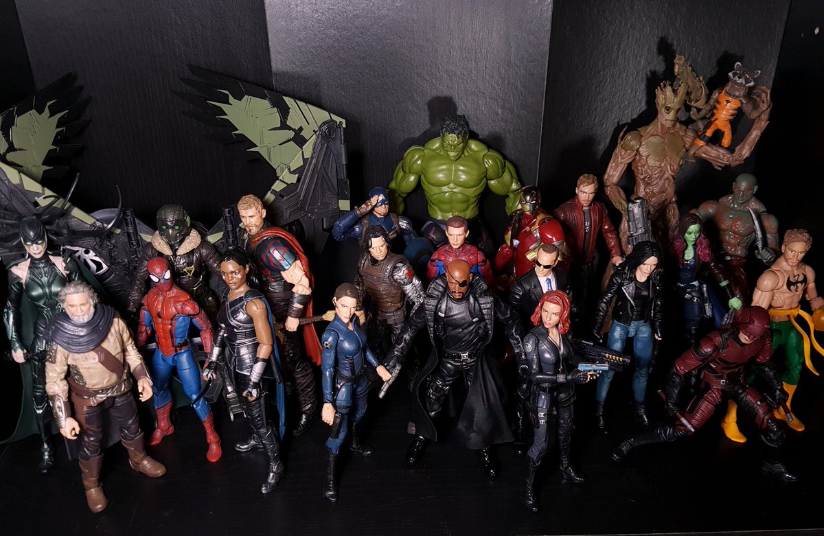 marvel legends mcu display