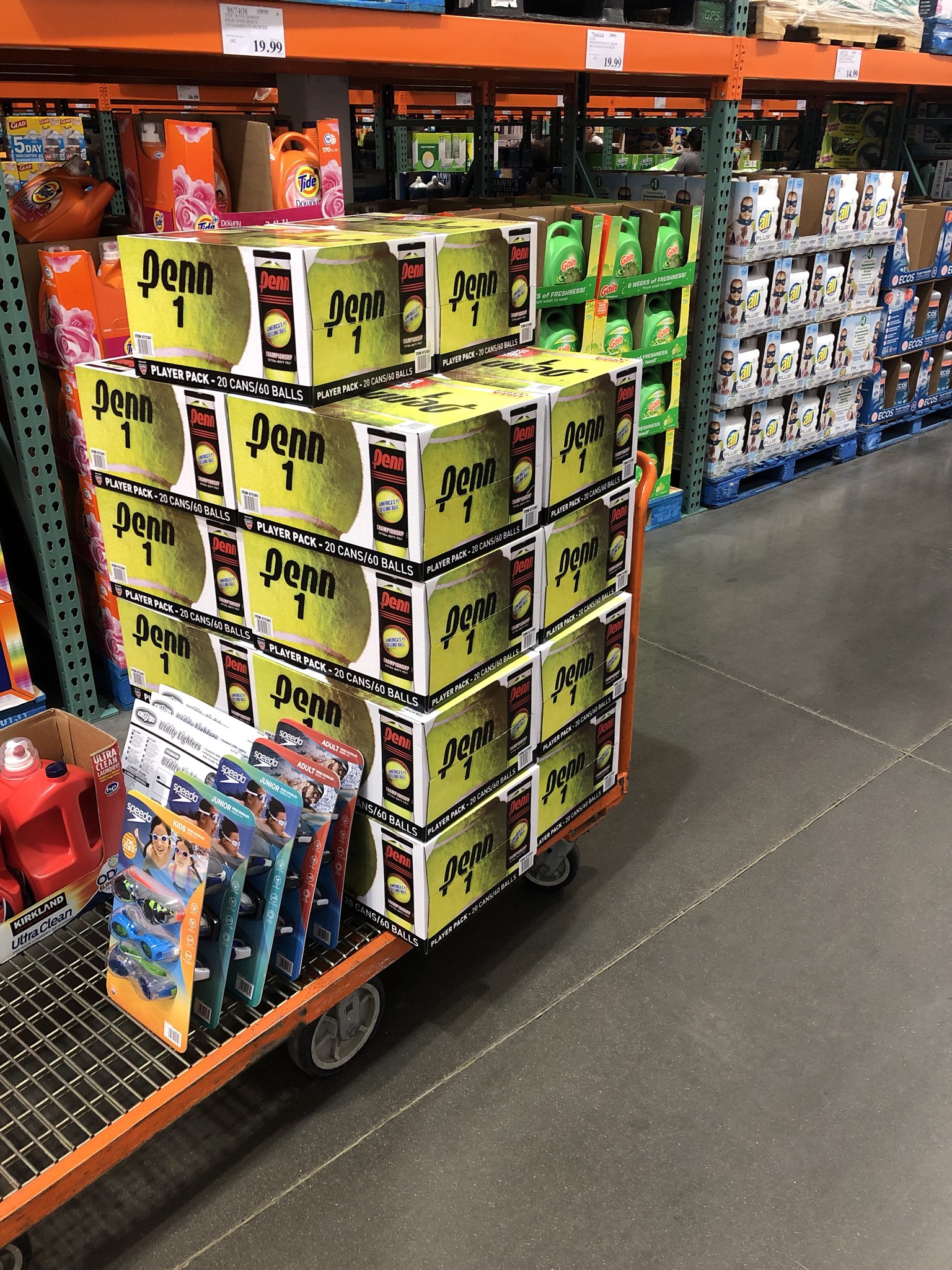 Costco cheap tennis balls