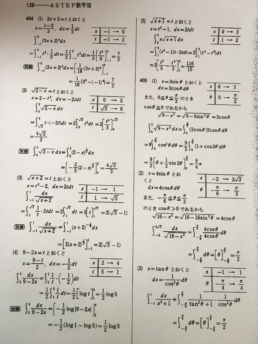数Ⅲ解答解説 (@yonho_suu3) / Posts / X