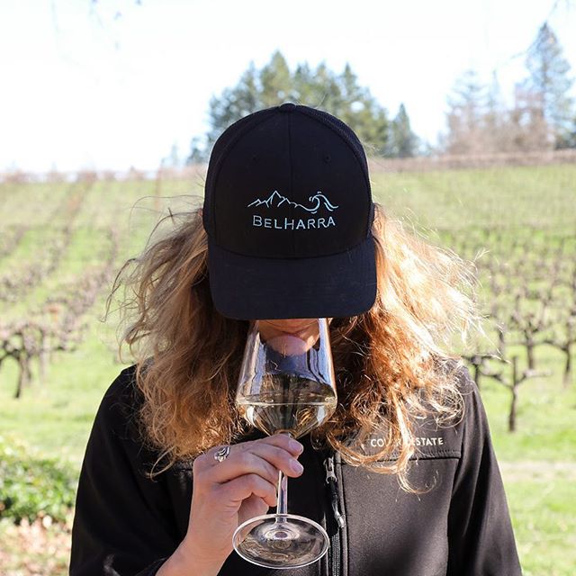 VinfluenceWine's tweet photo. Awesome hat, even better wine 😎 |#belharrawines #wineclub shipments arriving this week! 👏👏👏 https://t.co/ueb8pPuaMk https://t.co/5BgQehYLeP