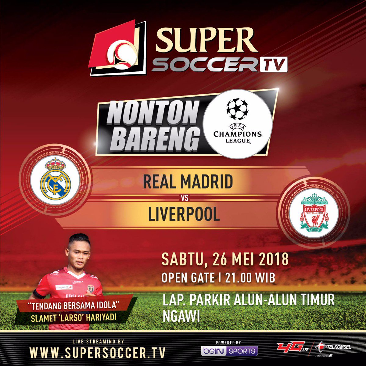 rickymarlino's tweet photo. @infosuporter Nih min Ngawi #NobarFinalUCL https://t.co/FDjnY6M5kM