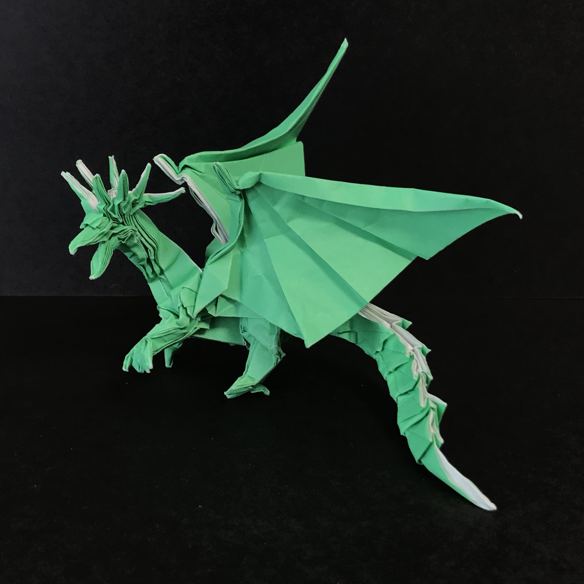 えぃくん エンシェントドラゴン 神谷哲史 創作折り紙 35cm 折っただけ ๑ ꈊ ๑ ちかりた エンシェントドラゴン通常 折り紙でノリ付けなし大会 折り紙作品 えぃくん エンシェントドラゴン 神谷哲史 創作折り紙 35cm 折っただけ ๑ ꈊ ๑ ちかりた エンシェントドラゴン通常 折り紙でノリ付けなし大会 折り紙作品