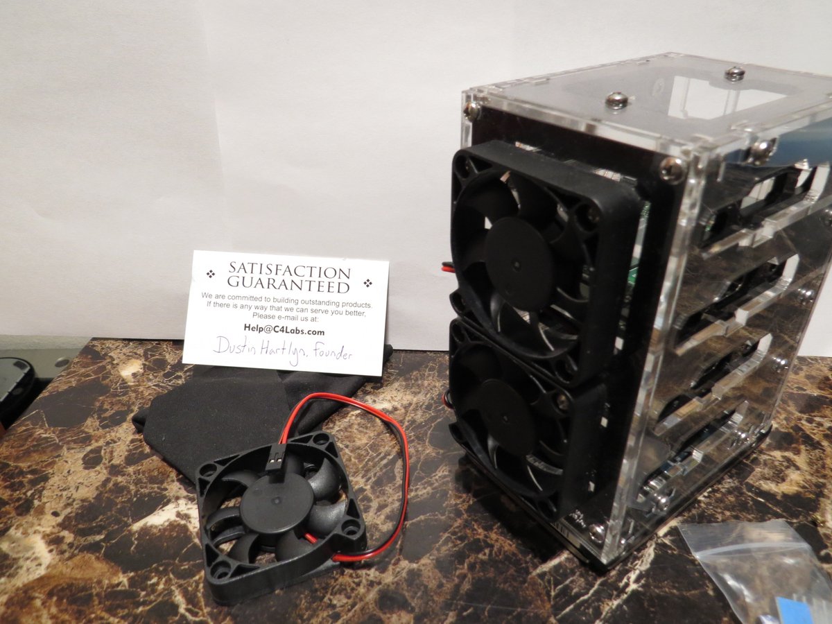 Private_Locker's tweet image. NEW REVIEW: C4Labs 4-6 Pi Cluster Case
private-locker.com/reviews/review…
@theC4Labs @Raspberry_Pi #raspberrypicluster #cluster
