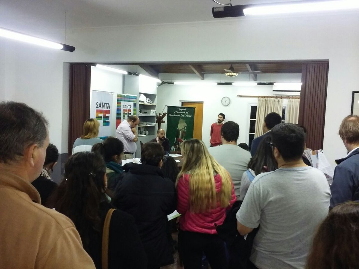 RodrigoAMuller's tweet image. En la Asociación para el Desarrollo del Departamento Las Colonias el Ministerio de Cultura de #SantaFe presento los #ProgramasCulturales