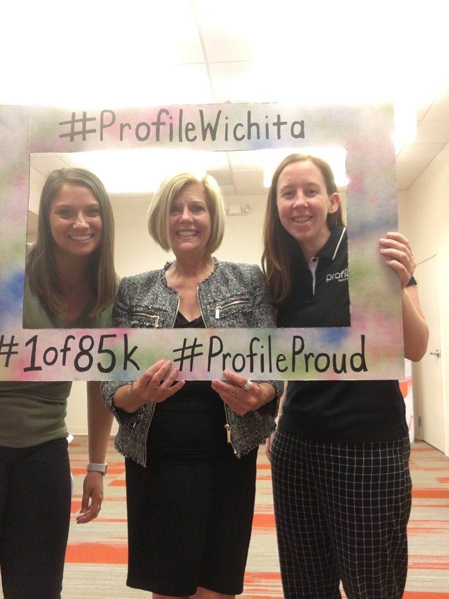 Had a great day celebrating our members! They are the best 😁 #1of85k #ProfileProud #ProfileWichita