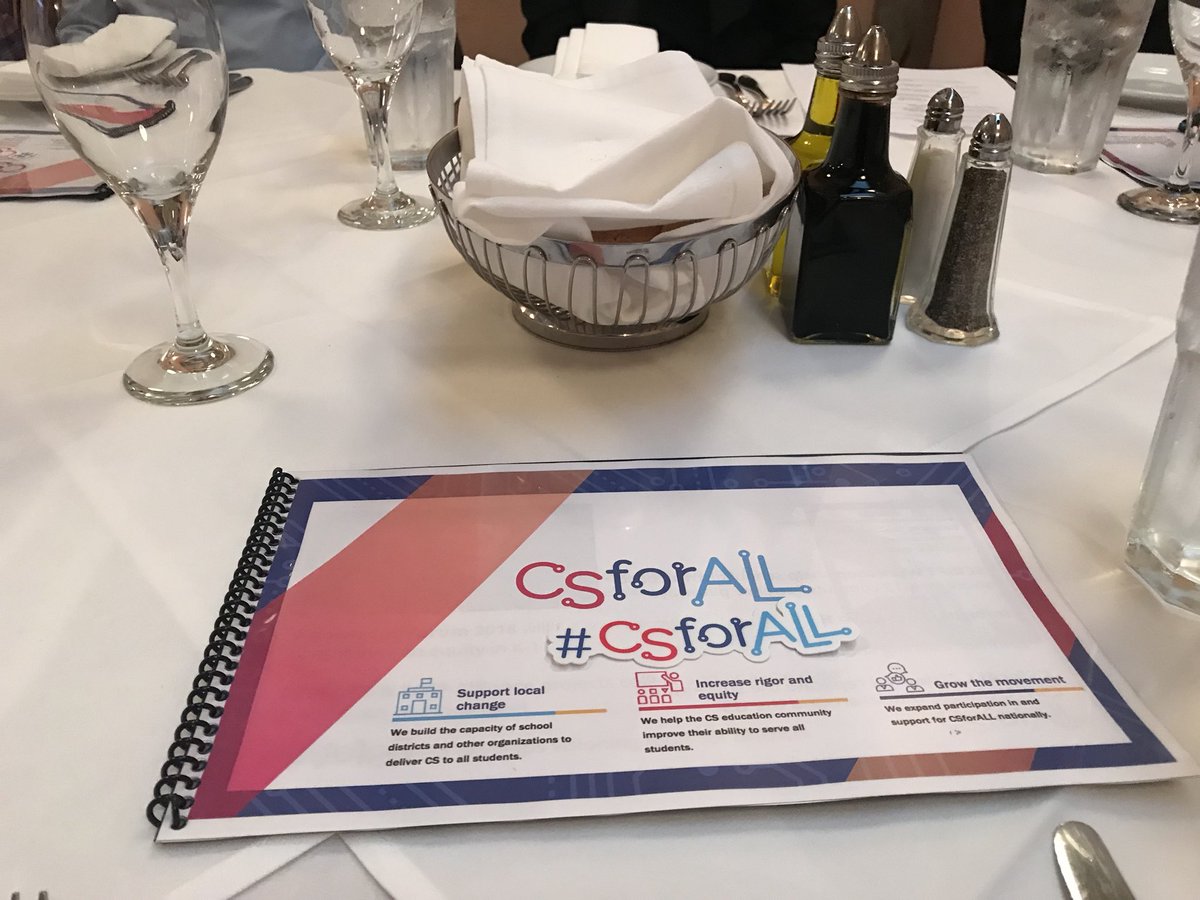 nithyaruff's tweet photo. So excited to be here listening to @ruthef talk about @CSforALL. More as I learn. #csfor https://t.co/QM3EDoFZS5
