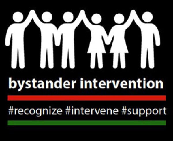 SexualAssaultP4's tweet image. Bystanders play a big role in helping the victim of a sexual assault situation. If you see something, say something. #standup