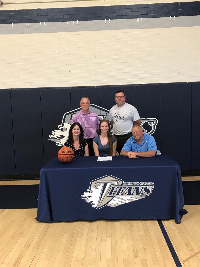MonRoseAD's tweet photo. Congratulations to Cora Neal on signing to continue her basketball career at Carl Sandburg College! #TitanNation https://t.co/Yvsn4eITer