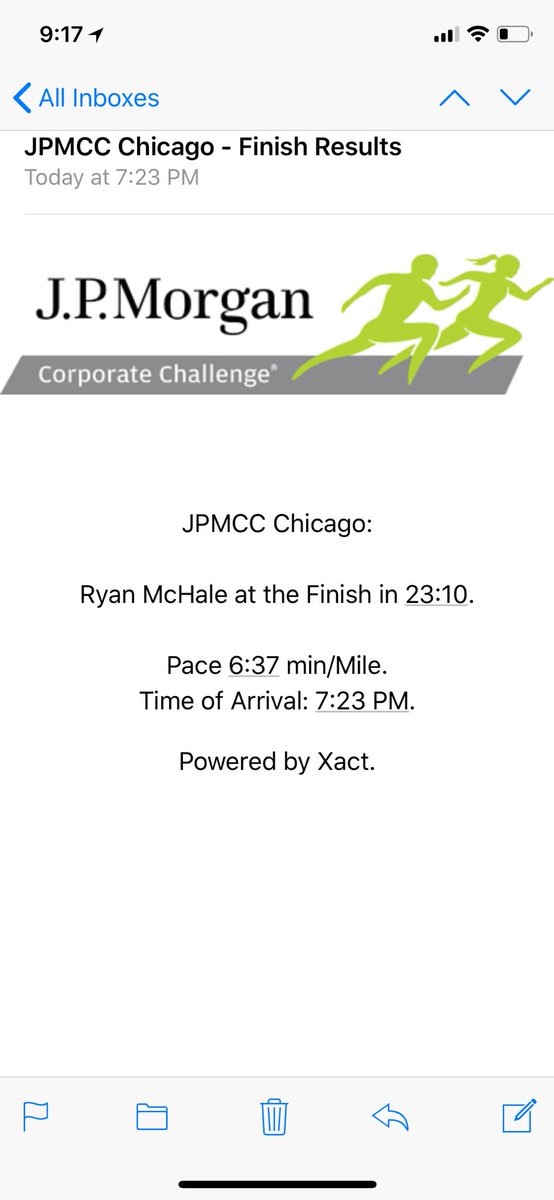 Slower than I've would've liked but can't complain really. #jpmcc