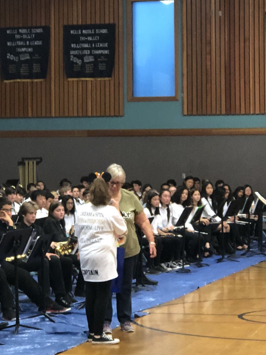 Thank you to Mrs. Gursky and all of our <a href="/WellsMiddle/">Wells Middle School</a> band parent volunteers for making this awesome program work.
