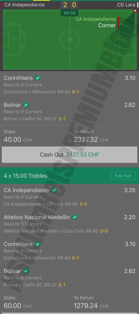 zurich_patrich's tweet photo. #BAAAANG them in my SONS&DAUGHTERS our HT-Corner-Acca cleared up #CopaLibertadores! Cheers my Sons from 🇧🇴 @Bolivar_Oficial, 🇦🇷@Independiente ,🇧🇷@Corinthians and last but not least 🇨🇴 @nacionaloficial!
@bet365 cheers to your Traders
#SultanBetsPREMIUMBlog https://t.co/zEIcQLGMiU