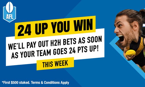 Sportsbet Com Au We Ll Pay Out Your Head To Head Bet When Your Team Goes 12 Up So You Can Enjoy The Rest Of The Game Even If Your Team Doesn T T Co Eptdkmj0pw T Co C2bmqklngz Sportsbet Com Au We Ll Pay Out Your Head To Head Bet When Your Team Goes 12 Up So You Can Enjoy The Rest Of The Game Even If Your Team Doesn T T Co Eptdkmj0pw T Co C2bmqklngz