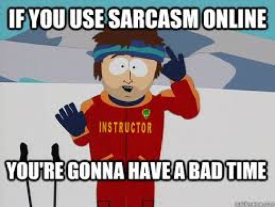 Aaron81972201's tweet photo. Something I learned from the #J175 syllabus is that sarcasm usually doesn’t come across well online because the person reading the content cannot physically see you. https://t.co/H3D5HMZodG