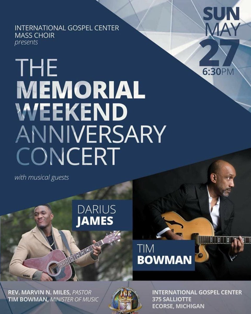 Don’t miss this Great concert! #choirconcert #igc375 #anointedmusic #choir