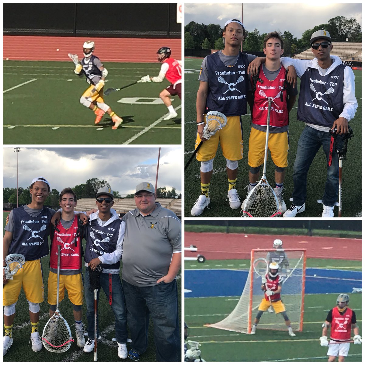 Amazing night for <a href="/TJHSLax/">Thomas Jefferson Lax</a>! Savion nets 2 goals, Jake stood tall in goal, and even though Jackson wasn’t able to play he was still representing TJ at the All State game! Congrats boys! #NeverSatisfied #TooSweet #SpartanFamily #AllStateSpartans #ReppinDPS <a href="/TJSpartans/">Thomas Jefferson HS</a> @DPSNewsNow